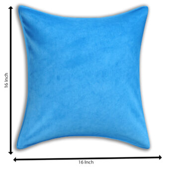 Single Soft Solid Cushion Covers Velvet - Image 2