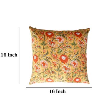 Single Reversible Printed Cotton Cushion Covers | Traditional Embroidered - Image 5