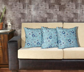 Single Reversible Printed Cotton Cushion Covers | Traditional Embroidered
