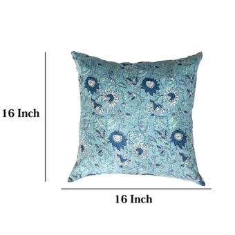 Single Reversible Printed Cotton Cushion Covers | Traditional Embroidered - Image 4