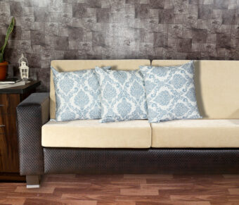 Single Reversible Printed Cotton Cushion Covers | Traditional Embroidered