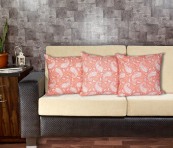 Single Reversible Printed Cotton Cushion Covers | Traditional Embroidered