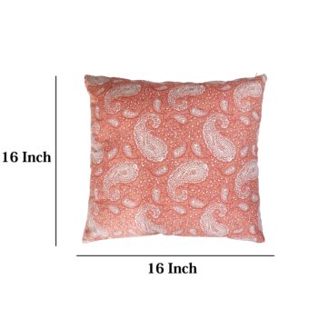 Single Reversible Printed Cotton Cushion Covers | Traditional Embroidered - Image 4