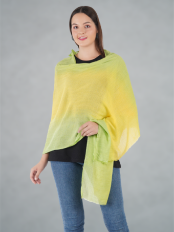 SOFT WOOL STOLE OMBRE - Image 6
