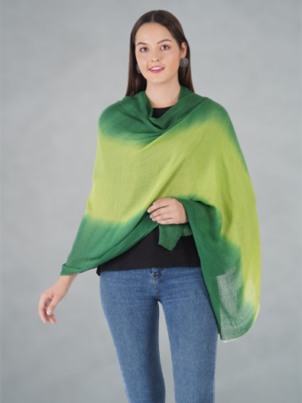 SOFT WOOL STOLE OMBRE - Image 6