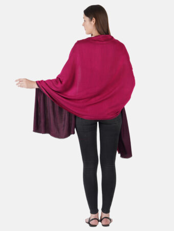 Bamboo Silk Reversible Stole - Image 2
