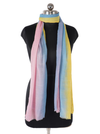 SOFT WOOL STOLE OMBRE - Image 7