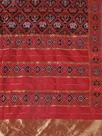 Women's Floral Silk Blend Dupatta - Image 7