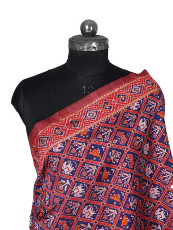 Women's Floral Silk Blend Dupatta - Image 7