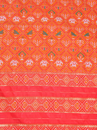 Women's Floral Silk Blend Dupatta - Image 6
