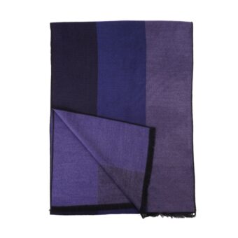 Woven Reversible Printed Men's Wool & Acrylic Muffler - Image 5