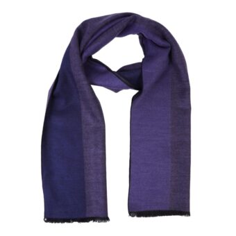 Woven Reversible Printed Men's Wool & Acrylic Muffler - Image 6