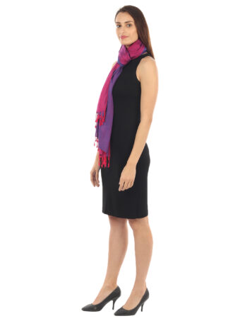 SILKY VISCOSE Stole - Image 4
