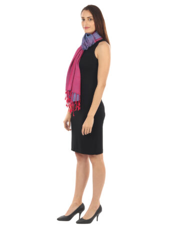 SILKY VISCOSE Stole - Image 4