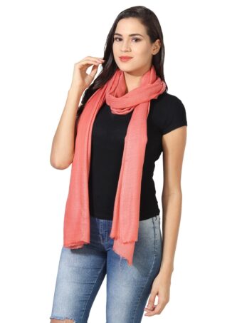 Women's Solid Blended Shawl - Image 3