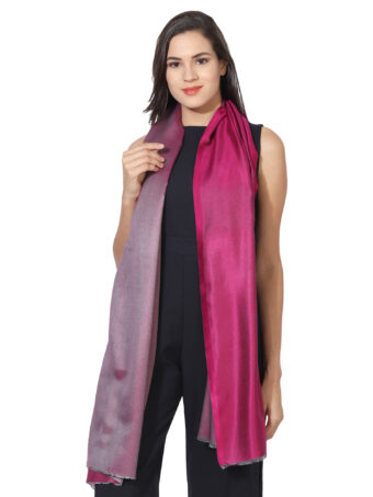 Bamboo Silk Reversible Stole