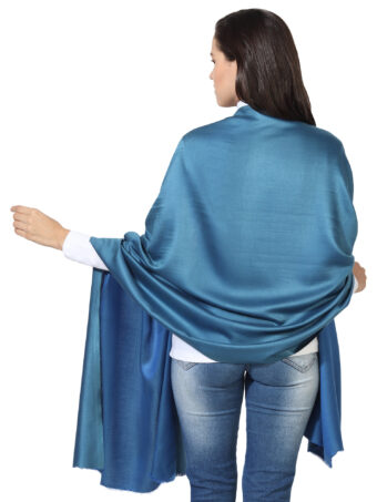 Bamboo Silk Reversible Stole - Image 3