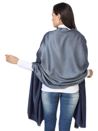 Bamboo Silk Reversible Stole - Image 4