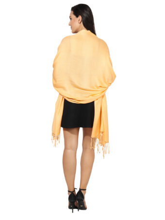Blended Pashmina Soft Silky Women's Viscose Stole with Hanger - Image 3