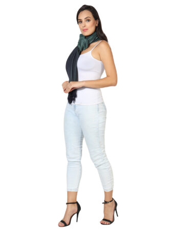 SILKY VISCOSE Stole - Image 5