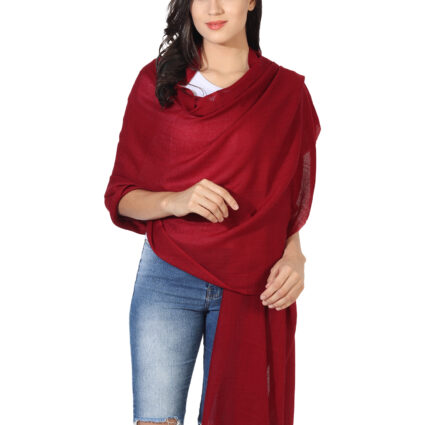 Women's Solid Blended Shawl