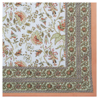 100% Cotton Jaipuri Printed Double Bedsheet with Two Pillow Covers - Image 4