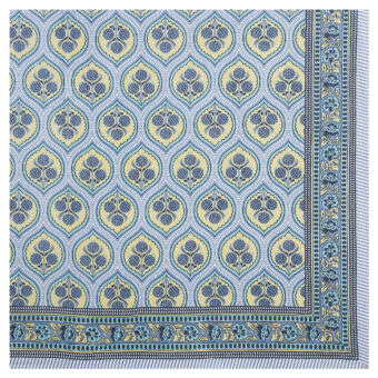 Pure Cotton 6 Seater Jaipuri Print Dining Table Cover - Image 3