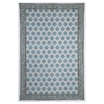 Pure Cotton 6 Seater Jaipuri Print Dining Table Cover - Image 2