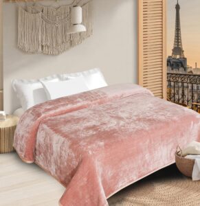 INDHOME LIFE Flannel Blanket – Soft & Warm 220TC