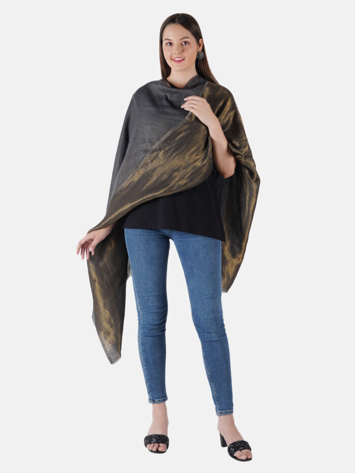 MUFFLY Moonlight Pashmina Reversible Stole – Luxury Wrap for Every Occasion