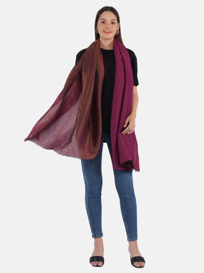 MUFFLY Moonlight Pashmina Reversible Stole – Luxury Wrap for Every Occasion